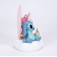 Figura luminosa de Stitch, Angel y Scrump