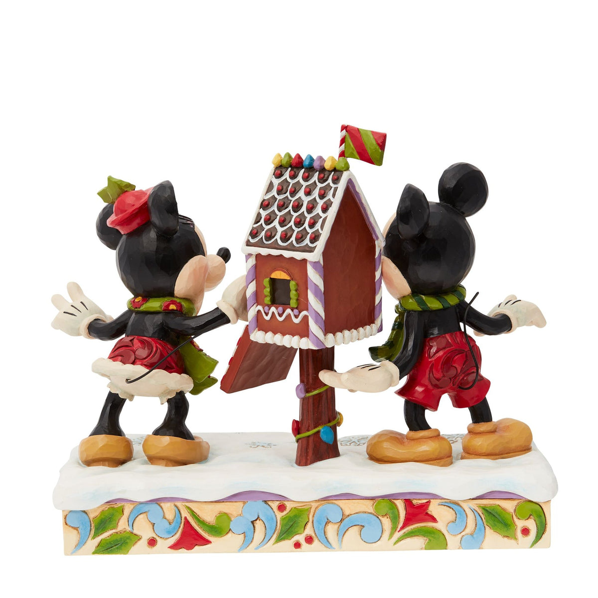 Figura Mickey y Minnie: Carta para Santa