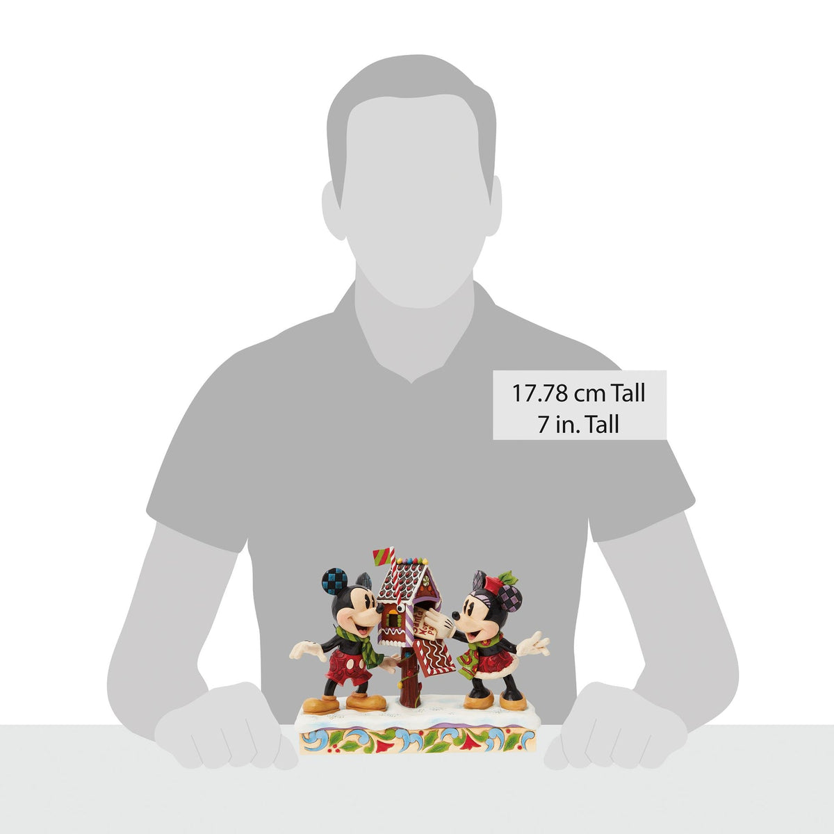 Figura Mickey y Minnie: Carta para Santa