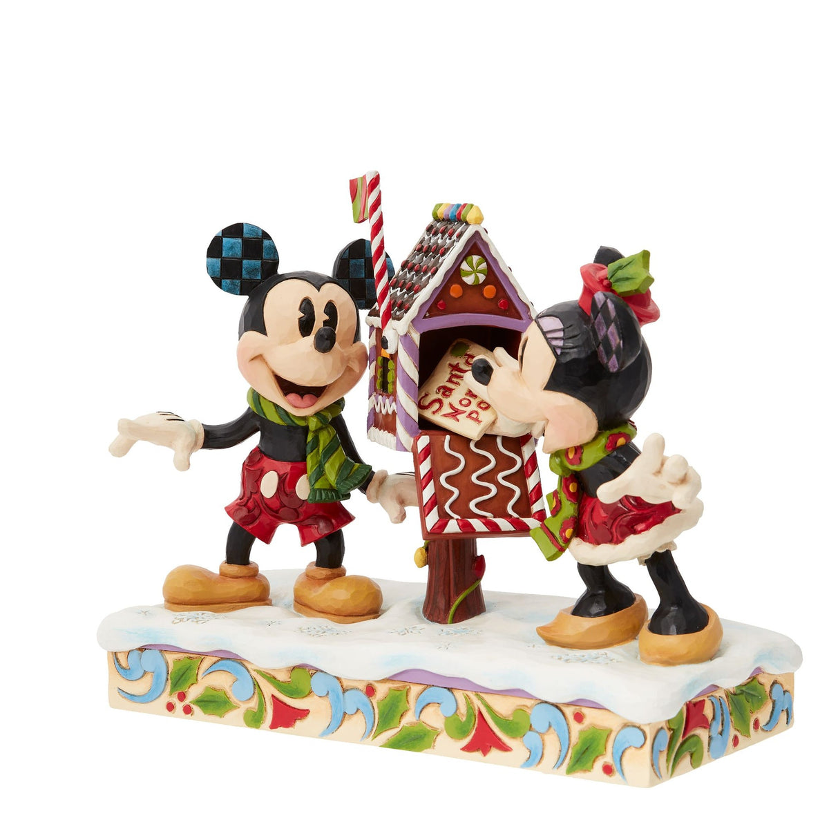 Figura Mickey y Minnie: Carta para Santa