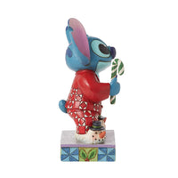 Stitch con pijama navideño | Figura Disney Traditions