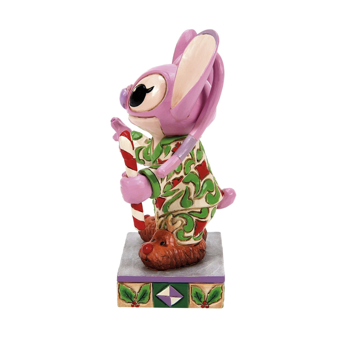 Figura Angel con pijama navideña - Disney Traditions