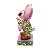 Figura Angel con pijama navideña - Disney Traditions