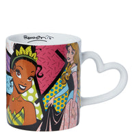 Taza Disney Britto de Ariel y Tiana