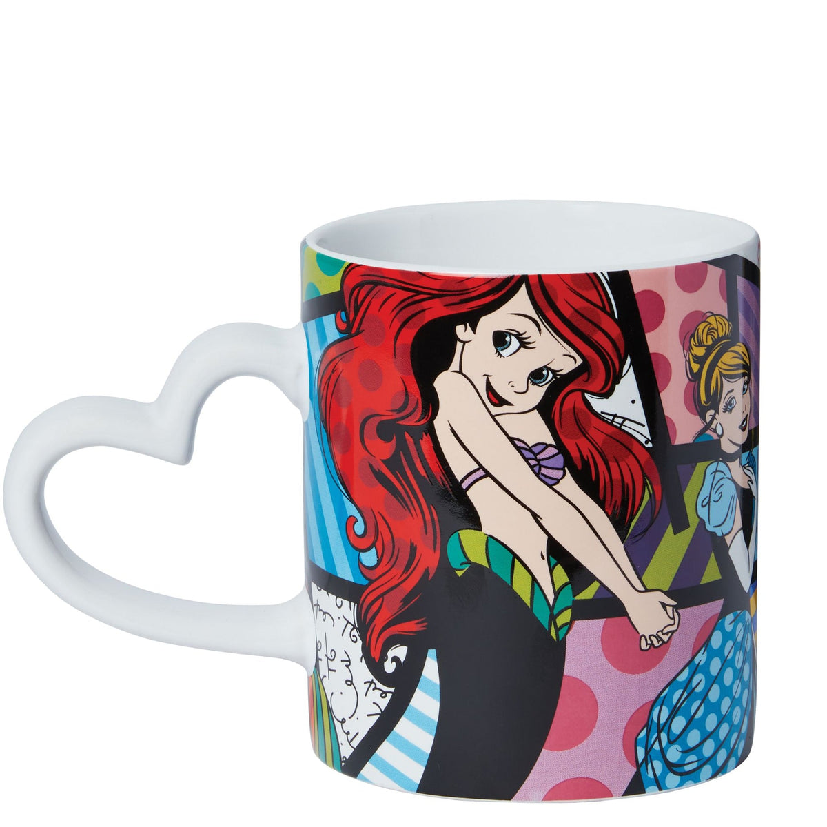 Taza Disney Britto de Ariel y Tiana