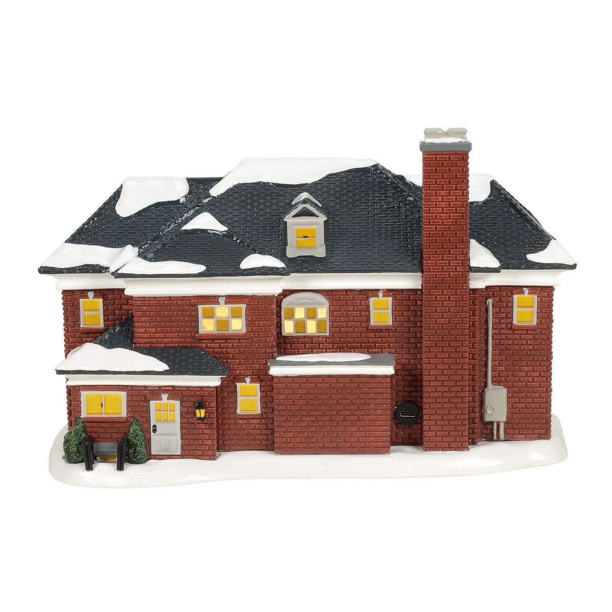 Casa de los McCallister iluminada