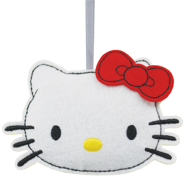 Adorno colgante de fieltro Hello Kitty