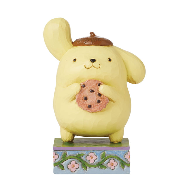 Figura Pompompurin con galleta de Jim Shore