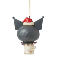Adorno colgante de Kuromi con gorro de Santa