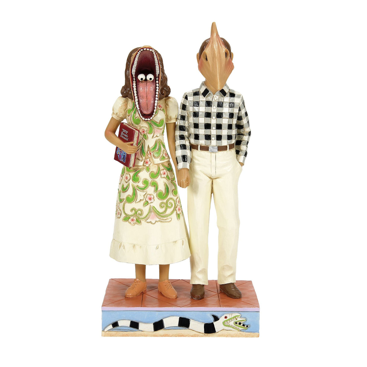 Figura de Adam y Barbara de Beetlejuice, Jim Shore