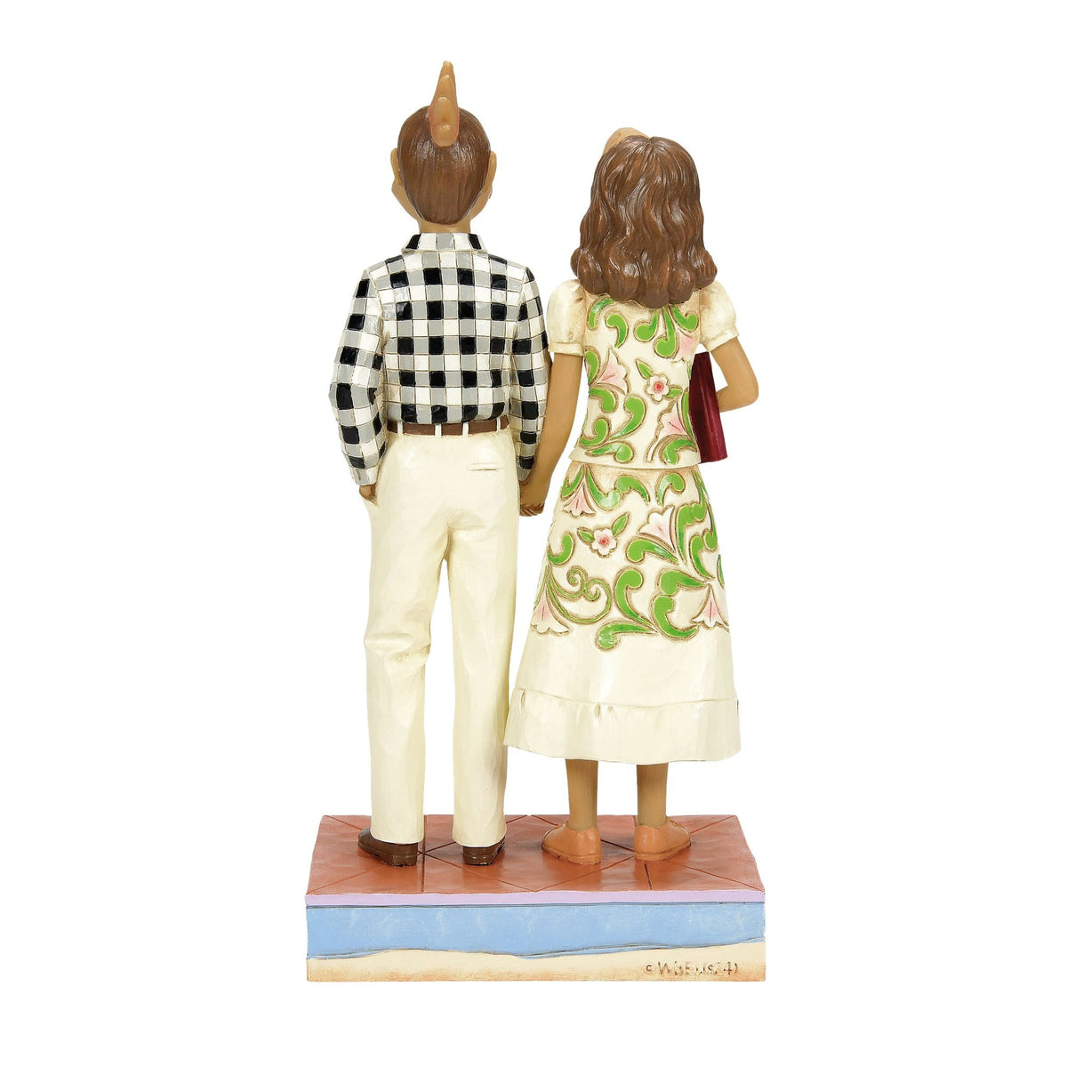 Figura de Adam y Barbara de Beetlejuice, Jim Shore