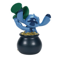 Figura de Stitch por el Día de San Patricio