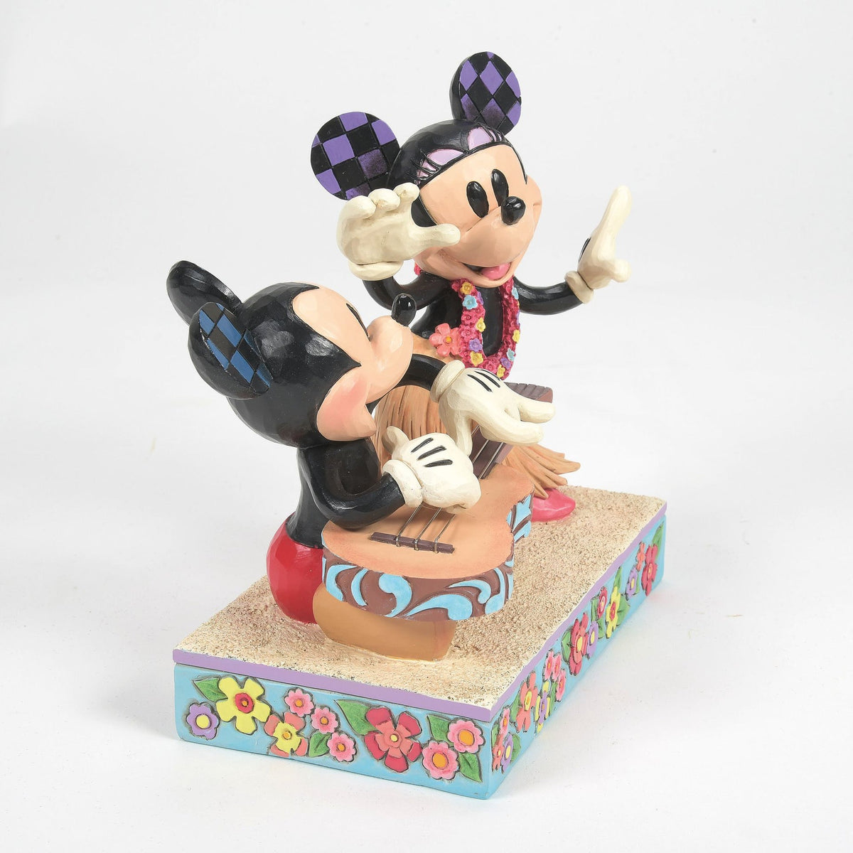 Figura Disney Traditions: Mickey y Minnie en Hawái