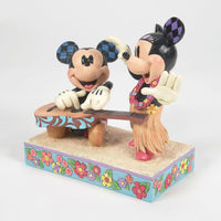Figura Disney Traditions: Mickey y Minnie en Hawái