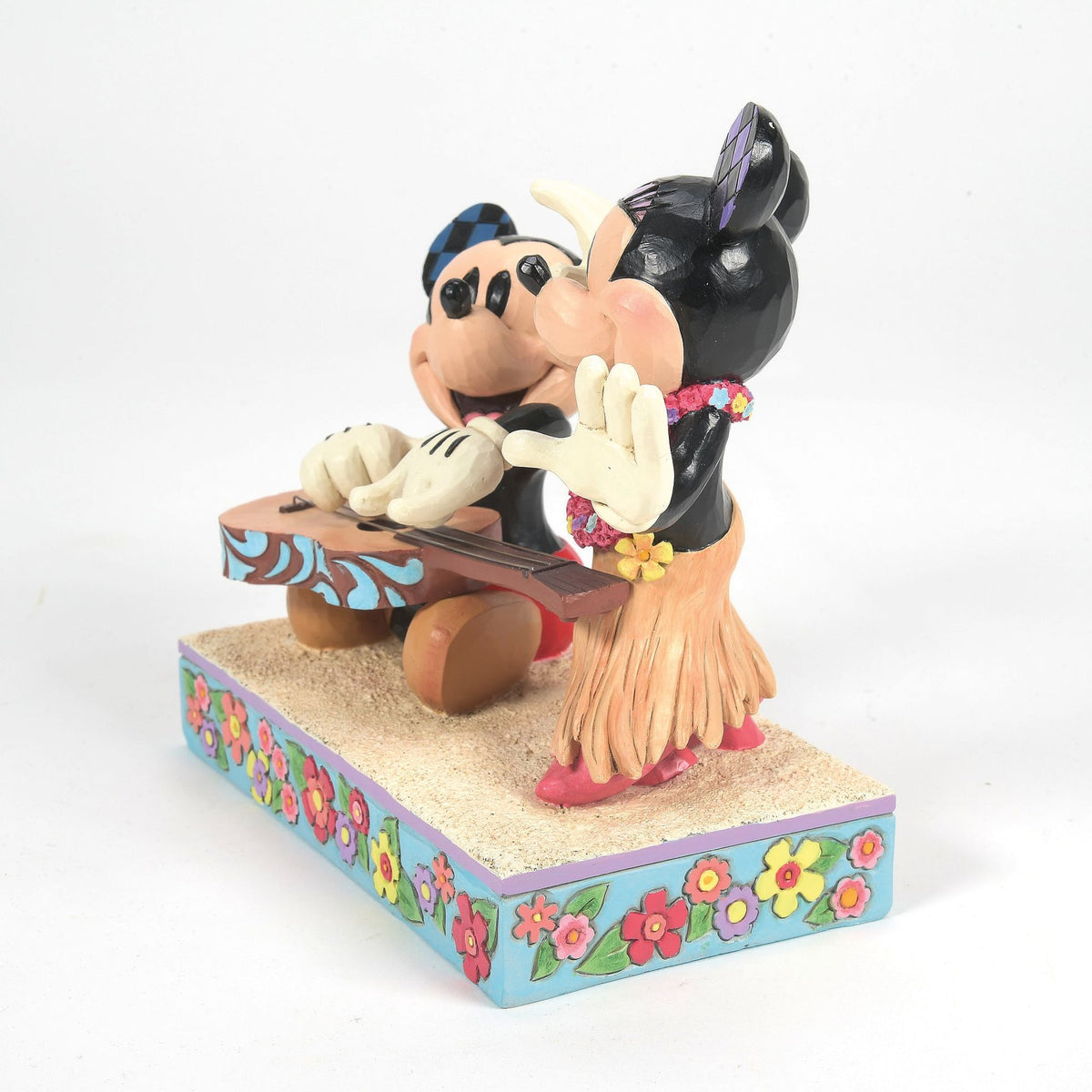 Figura Disney Traditions: Mickey y Minnie en Hawái