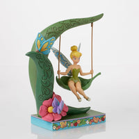 Figura Disney Traditions: Campanita en columpio primaveral