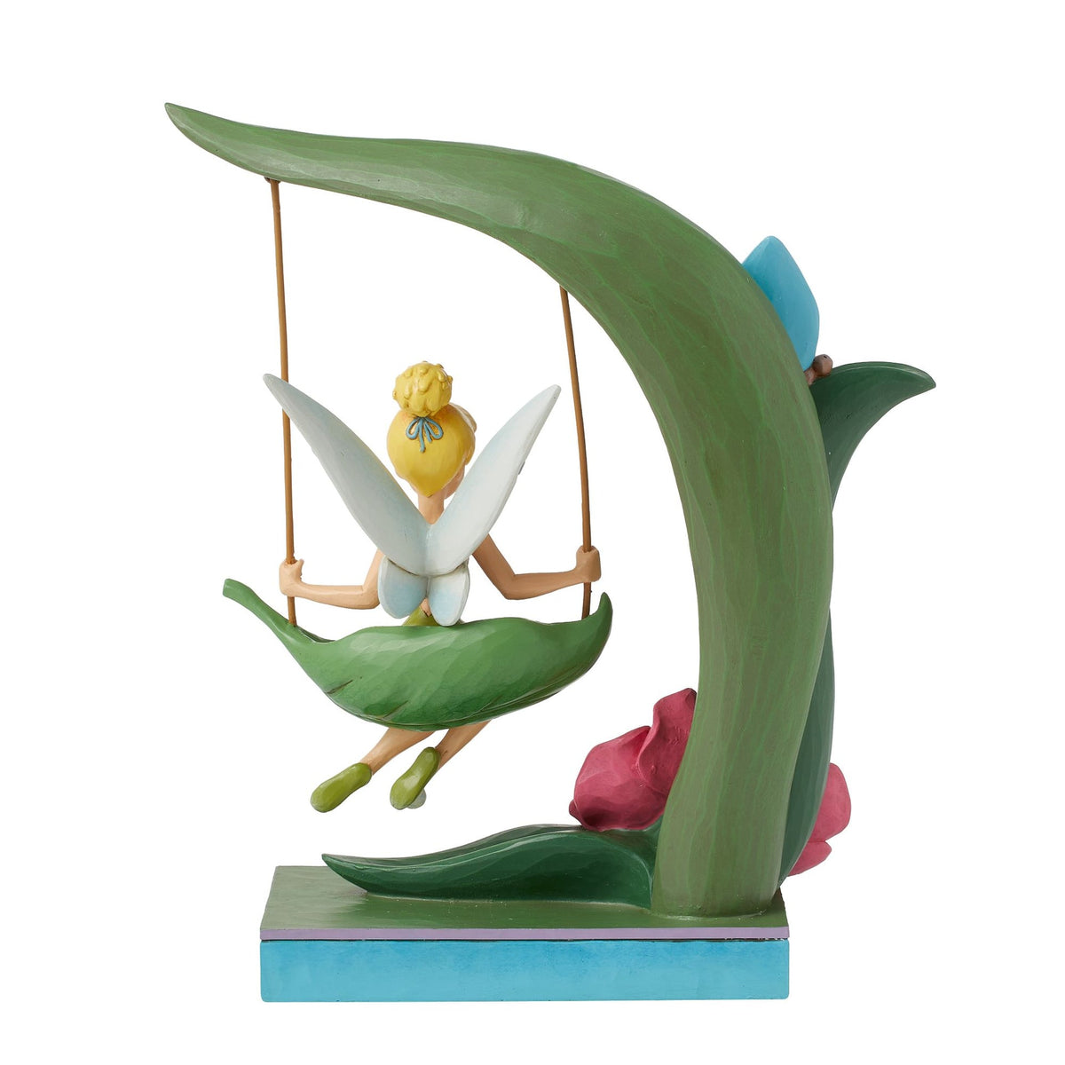 Figura Disney Traditions: Campanita en columpio primaveral