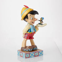 Figura Disney Traditions: Pinocho y Pepito Grillo
