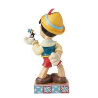 Figura Disney Traditions: Pinocho y Pepito Grillo