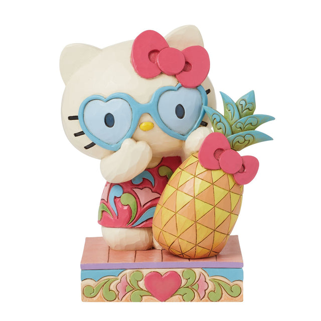 Figura Hello Kitty con piña | Jim Shore