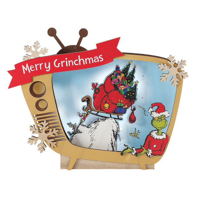 Adorno de mesa navideño del Grinch