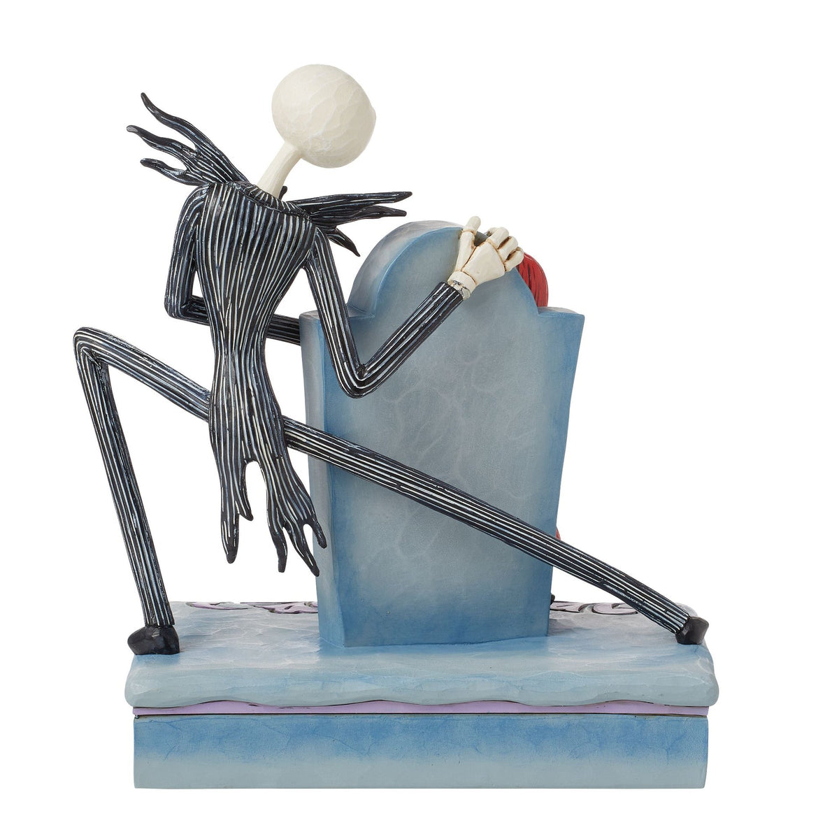 Figura Jack y Sally en el cementerio - The Nightmare Before Christmas