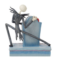 Figura Jack y Sally en el cementerio - The Nightmare Before Christmas