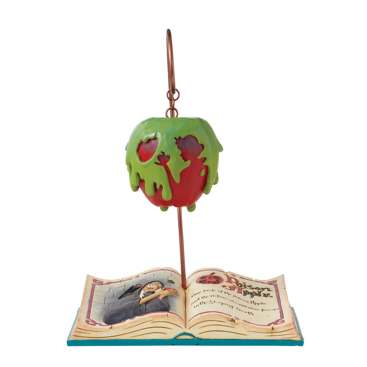 Figura Disney Traditions: Libro de la manzana envenenada