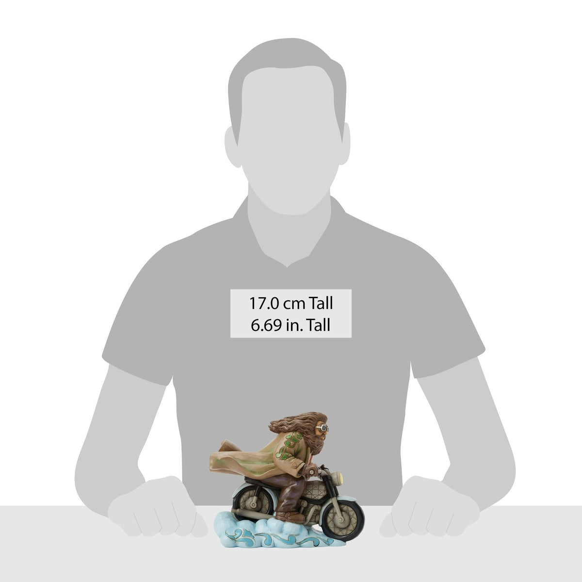 Harry Potter: Hagrid en su moto voladora - Jim Shore
