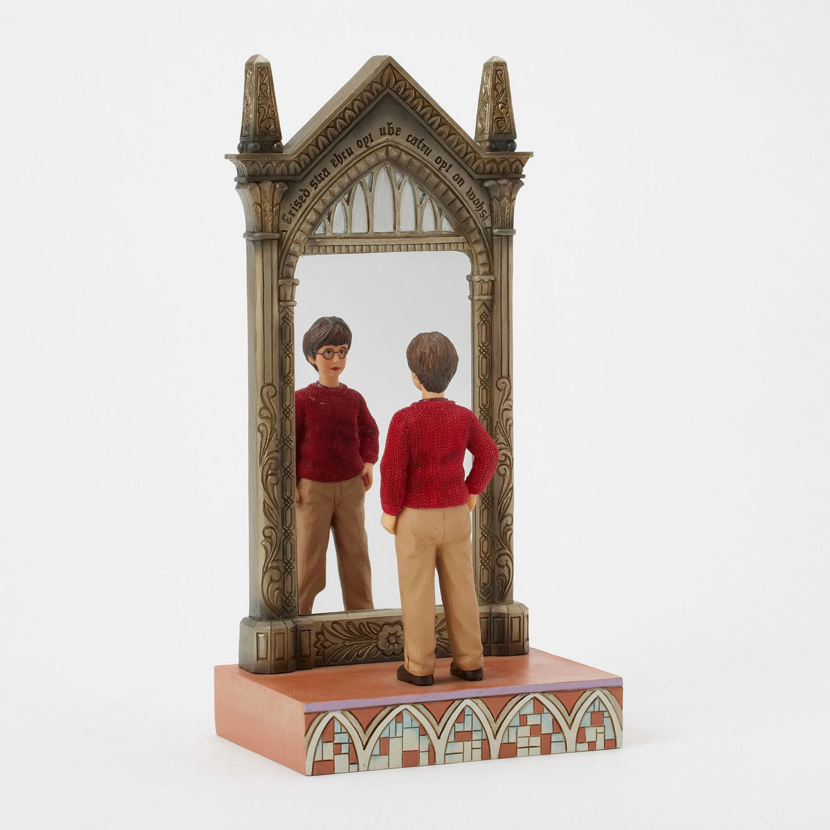Figura Harry Potter frente al Espejo de Oesed | Jim Shore
