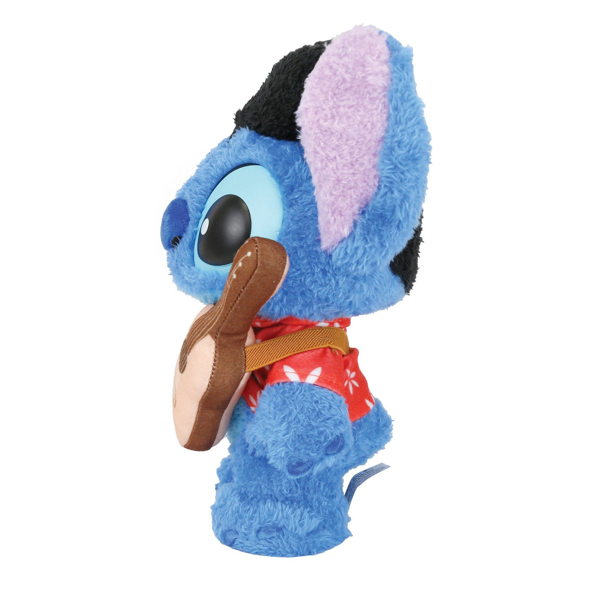 Figura de Stitch como Elvis revestida en tela de rizo