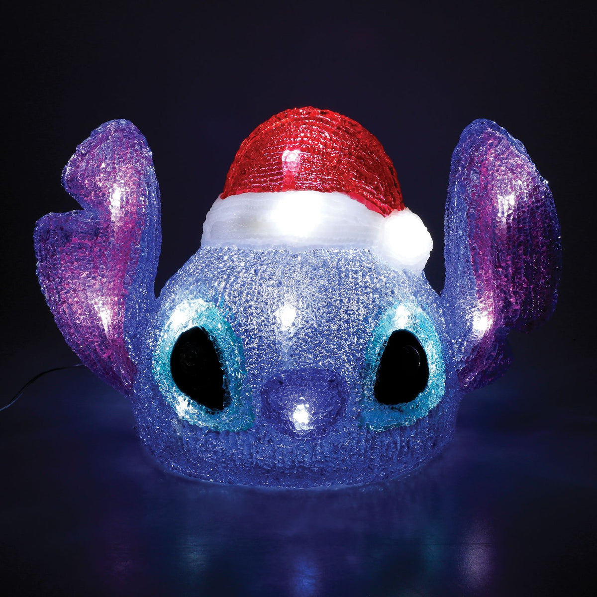 Figura acrílica de Stitch Viejito Pascuero
