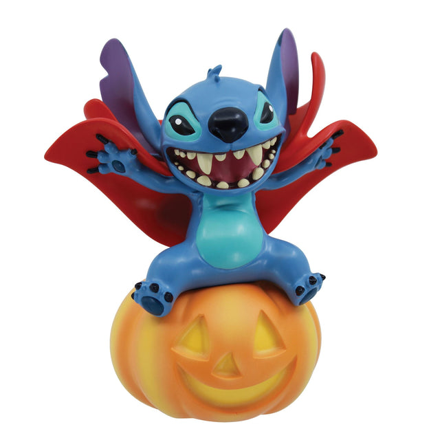 Figura de Stitch con capa de vampiro para Halloween