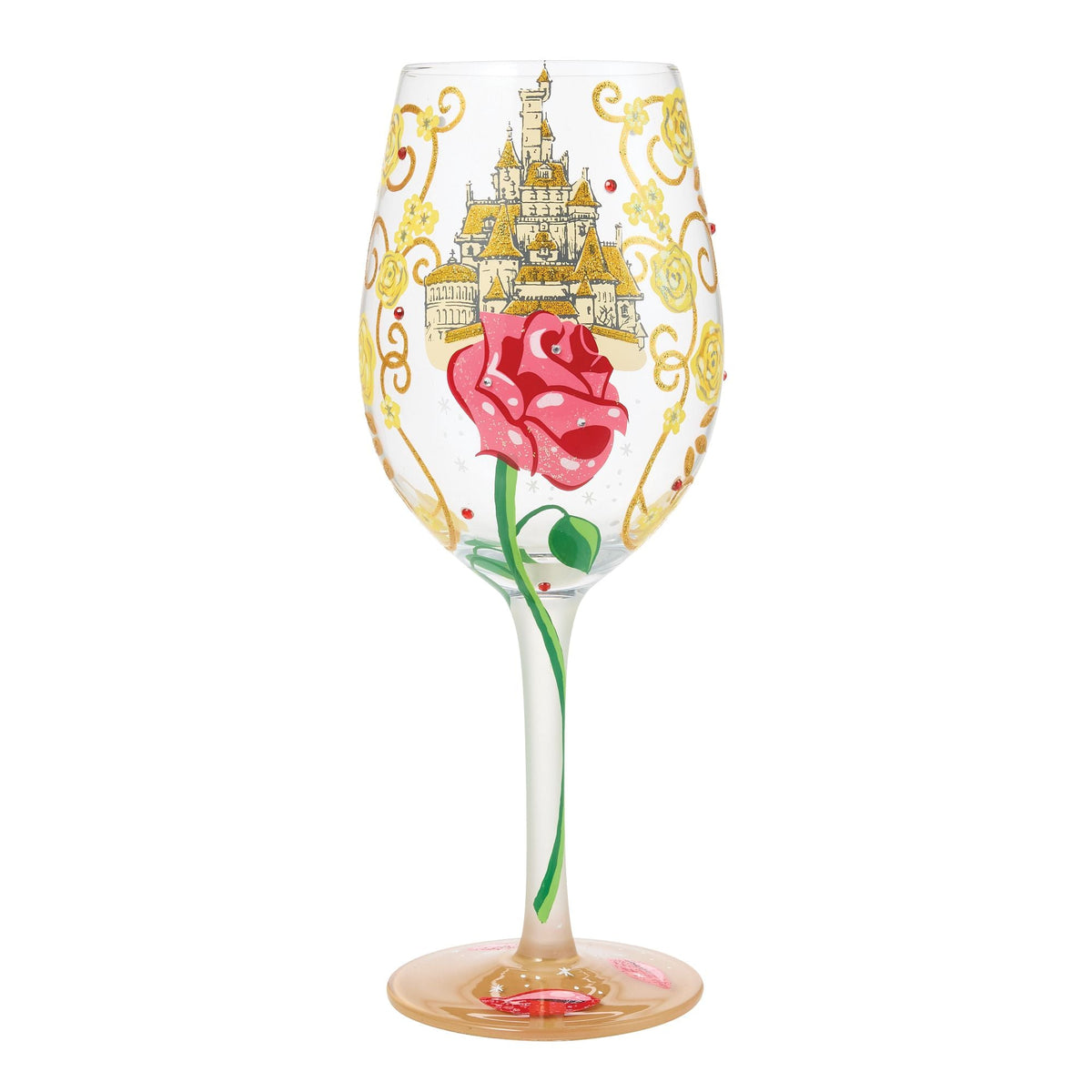 Vaso Disney La Bella y la Bestia: Audaz como una rosa