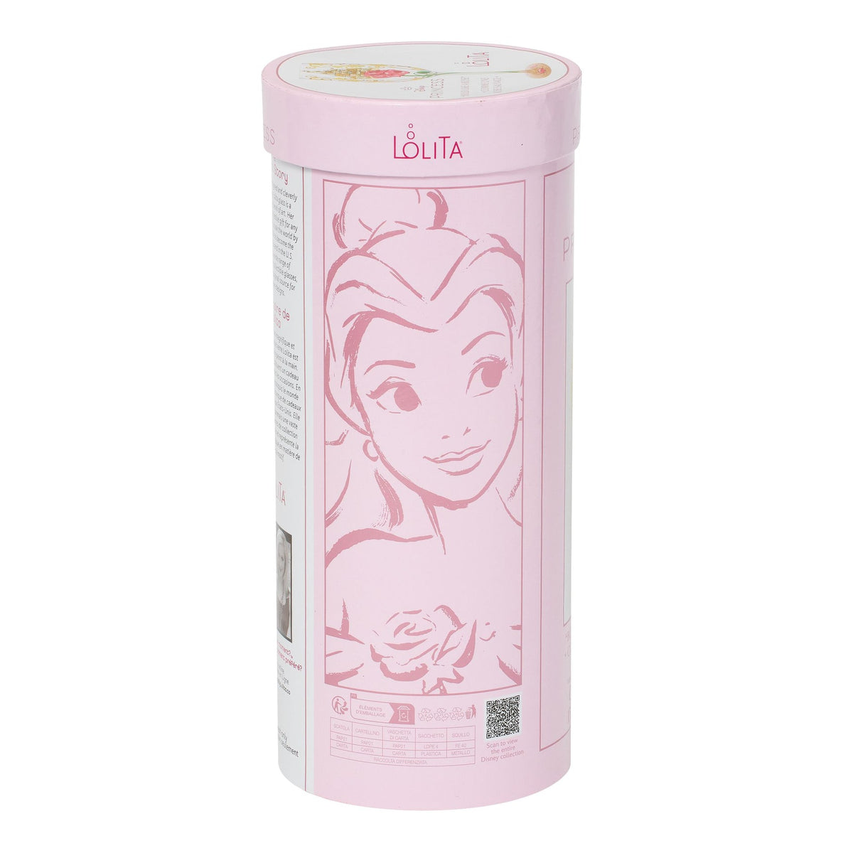 Vaso Disney La Bella y la Bestia: Audaz como una rosa