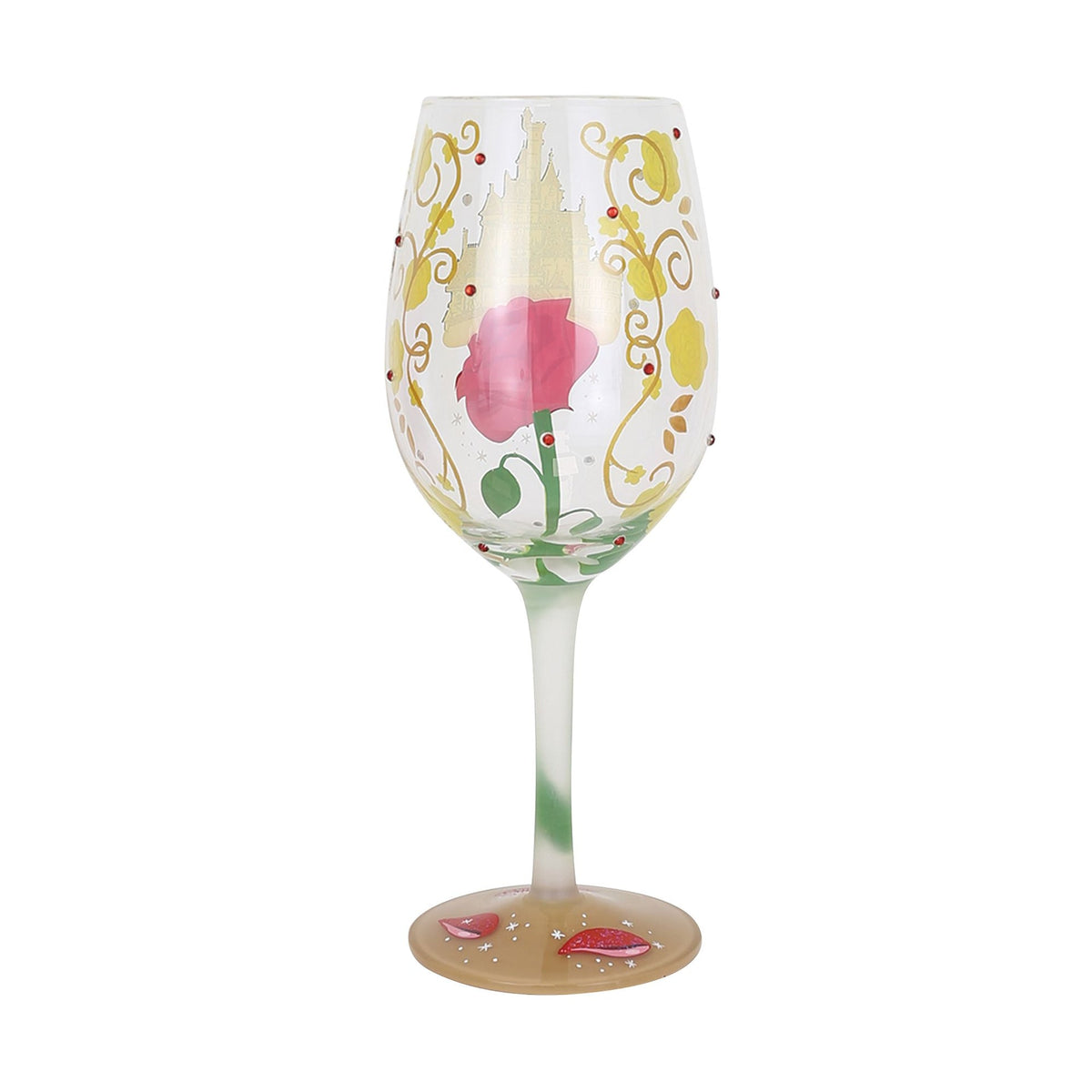 Vaso Disney La Bella y la Bestia: Audaz como una rosa