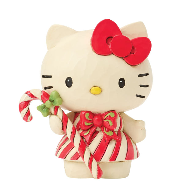 Hello Kitty con bastón de caramelo - Figura mini