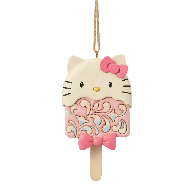 Adorno colgante de Hello Kitty en forma de paleta