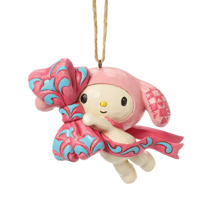 Adorno colgante de My Melody con lazo rosa