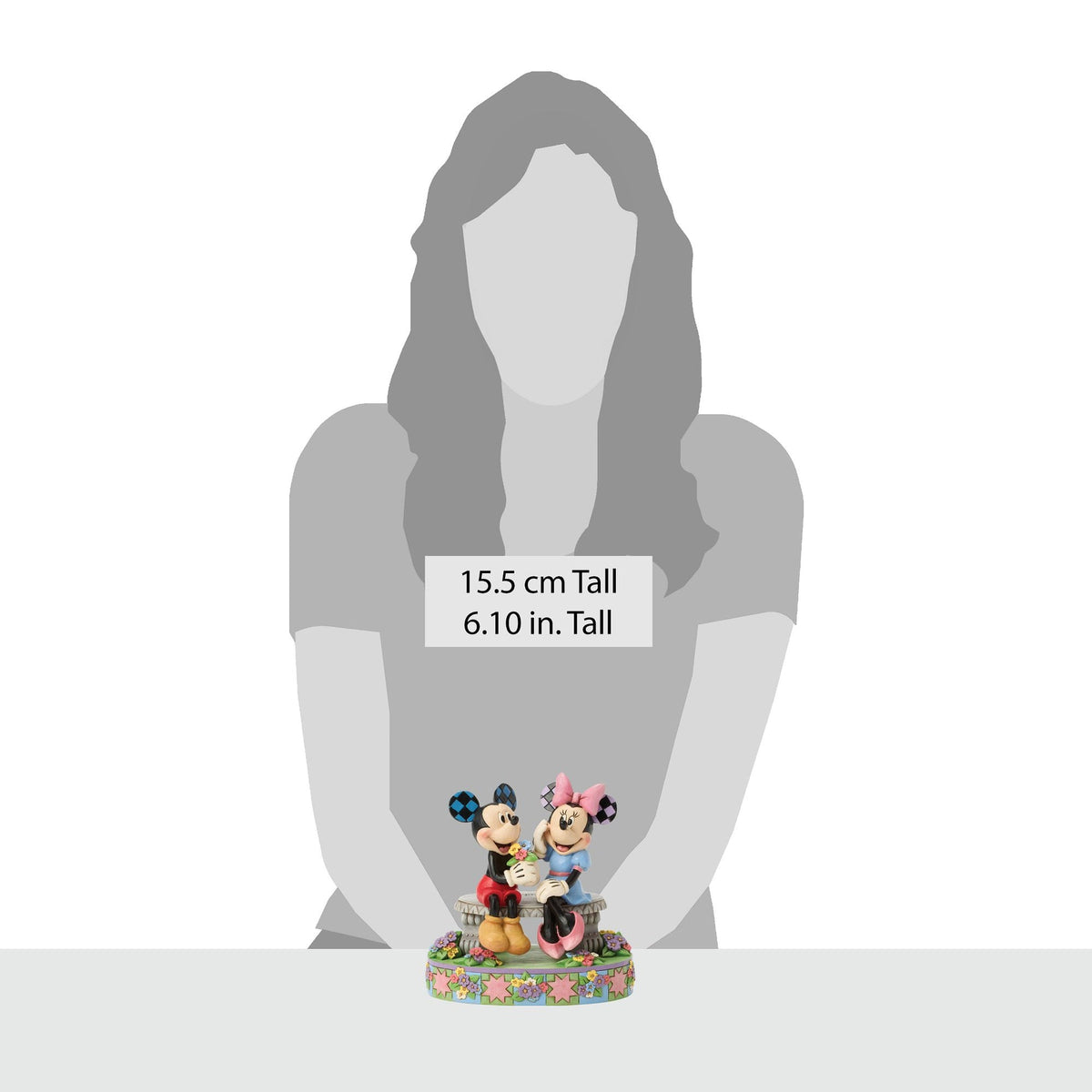 Figura Disney Traditions: Mickey y Minnie en primavera