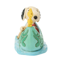 Snoopy y Woodstock en canoa | Figura Peanuts