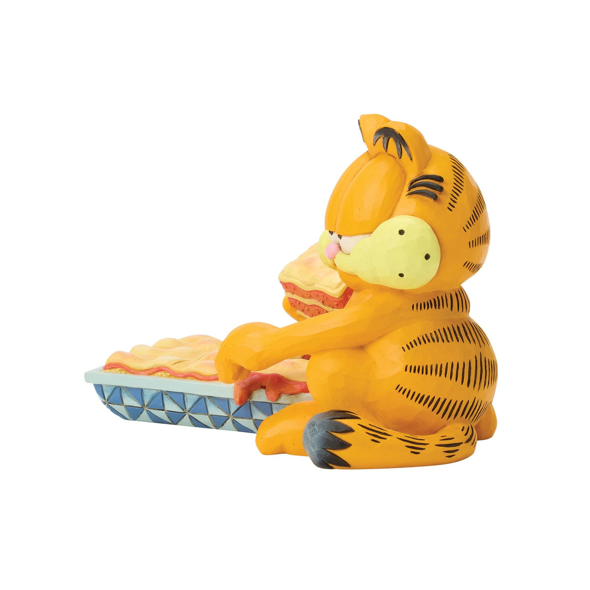 Garfield con una porción de lasaña | Figura