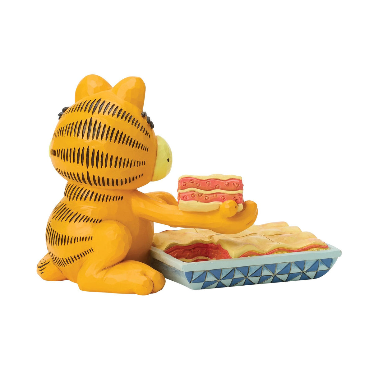 Garfield con una porción de lasaña | Figura