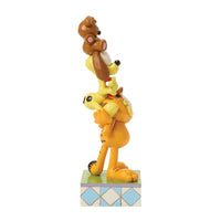 Garfield y sus amigos apilados - Figura de Jim Shore