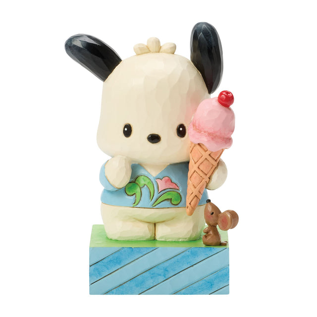 Figura Pochacco con helado - Jim Shore