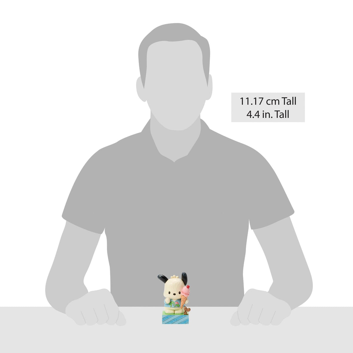 Figura Pochacco con helado - Jim Shore