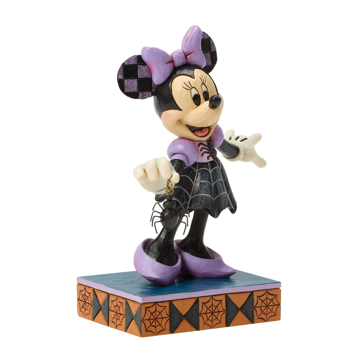Figura Minnie Mouse con vestido de araña