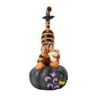 Tigger sobre calabaza negra de Halloween | Figura