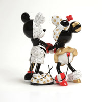 Figura Disney Britto: Mickey y Minnie, toque de Midas