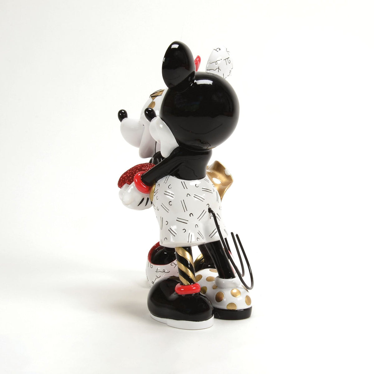 Figura Disney Britto: Mickey y Minnie, toque de Midas